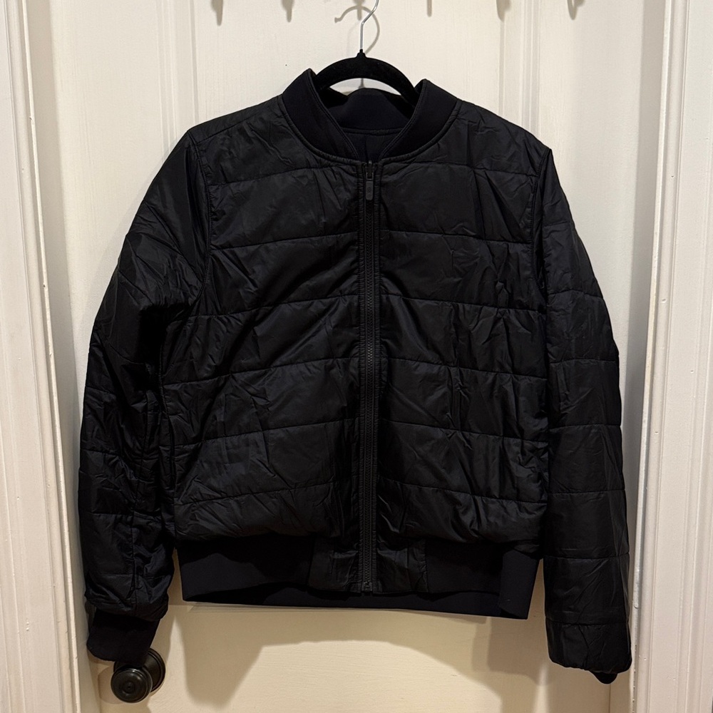 Women’s Lululemon Black Nonstop Reversible Bomber Jacket